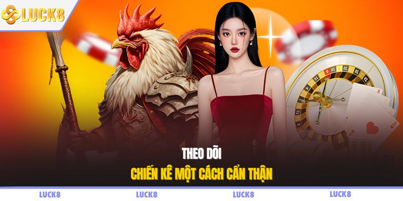 Theo dõi chiến kê một cách cẩn thận